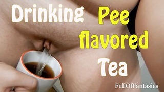 Amatorskie napoje Pee Flavored Tea!