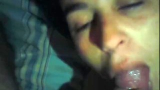 Chupa pija y traga pis