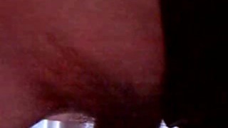 me fucking and pissing inside mature pussy(closeup)