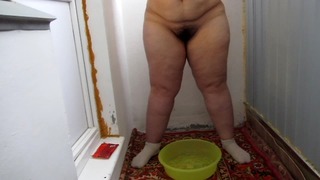 Russian, Thick Girl With By A Pussy Hairy, Pee For You:)