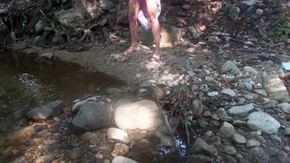 je fais une grande rivière :))