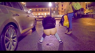 My Buddies Mother Pee In Front Of Me At Way To Nightclub