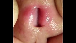 Pissing Peehole Extreme Close Up Loop