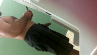 Outdoor Urinal Peeing And Casually Showing Off