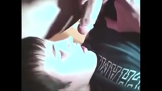 Teen Drinking Piss and Get Taste