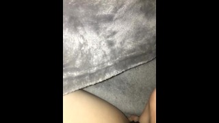 Baby Makes Herself Sperm All Over Her Fingers