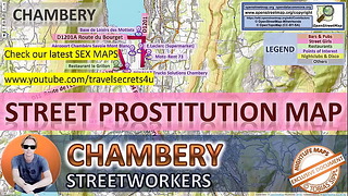 Chambery Frankrijk Straatprostitutiekaart