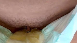 Flooding a Diaper Bbw Piss Diaper