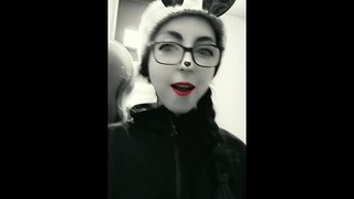 Halloween Week: Black & White Piss at a Restaurant