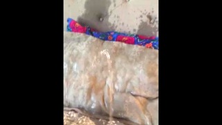 His Freshly Washed Pillow Pissing