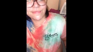 Cat Gets Soaked in Her New Shirt