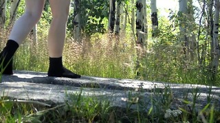 Pissing in an Old Dried Up Well