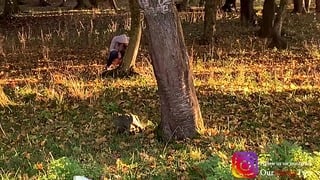 Step Sister Busted Me Filming Her While She’s Pissing in the Woods -girl Peeing in Woods While Hiking