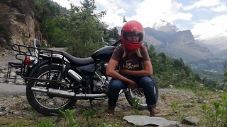 Took a Brake on the Road to Pee Near My Bike – 1080hd Angel Fowler