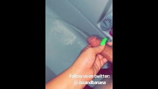 Helping My Boyfriend Pee in the toilet and the Shower