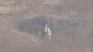 Indian Female Nature Calls Voyeur