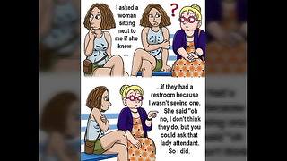 Piss Emergency During A Ship Ride