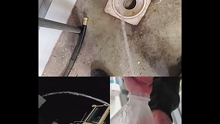 Pee Piss Pee Collage