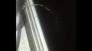Peeing Out My Window