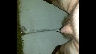 Naked In Outside Peeing