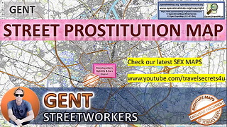Gent, Belgie, Mapa ulic, Veřejné, Venkovní, Skutečné, Reality, Sexuální děvky, Bj, DP, BBC, Obličej, Trojka, Anální, Velký