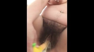 Pissing And Farting On My Toy