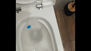 Pissing In Public Toilet