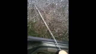 Pissing Out My Car Door