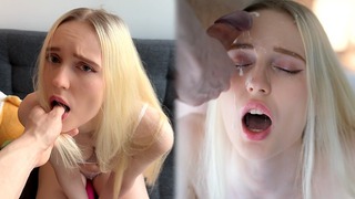 Stepdaughter Gushes In Her Panties – Fucked Hard, Huge Facial