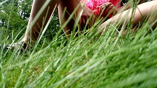 Peeing In Public. Giving Myself To The Earth.