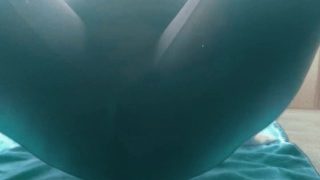 BBW Loves Peeing Outdoors Wet leggings