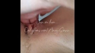 Creamy Fingering After Public Toilet Pissing – Amateur Angycums