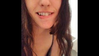 Cute Dress Nasty Gross Facemask Fetish Hairy Pussy Camgirl Pees Toilet & Uses Face Mask Toilet Paper