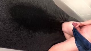Desperate Piss On Stepmoms Couch Huge Mess Wetting,Moaning