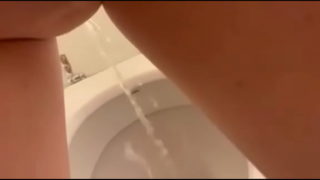 Freind Send Me Pissing Work Toilet