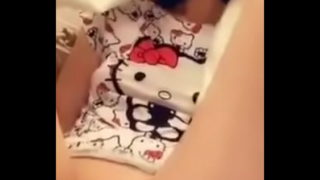 Hello Kitty Teen Pisses Seductively