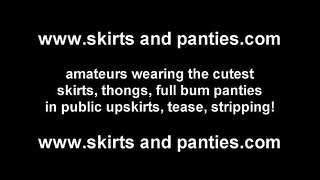 Its Really Gets Me Wet Knowing Everyone Can See My Panties