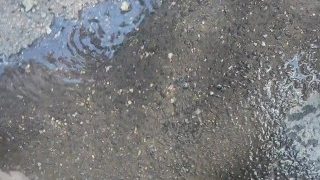 Lady Urinal Works! 😅😍🥰🥰🥰 Peeing Outside For Everyone To See 🥰🥰🥰