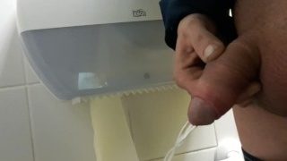 Pissing In Public Toilet