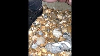 Pissing On The Beach