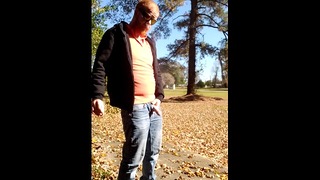 Pissing Outdoors In Public