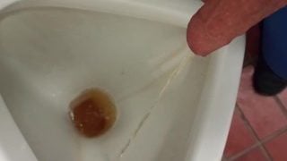 Quick Pee at work