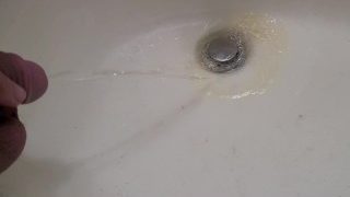 Sideways Sink Piss