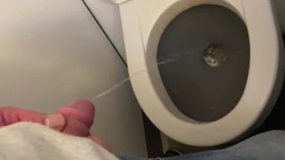 Soft Dick Pee Aboard A Moving Airplane