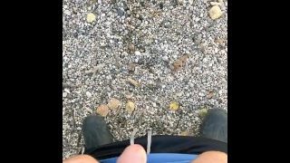 Solo Male Weekend Of Fall Camping Piss Compilation με Indoor & Risky Outdoor Pissing