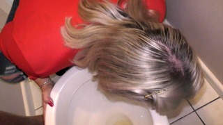 Toilet Piss And Clean Up