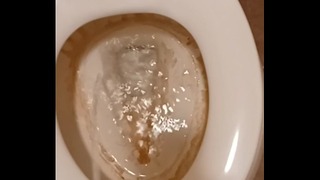 トイレ放尿