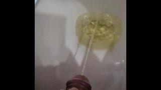 Transex Pissing In Toilette Wc Golden Shower Uro Piscio Pipi Pioggia Dorata Piss Pișat Drink Gold