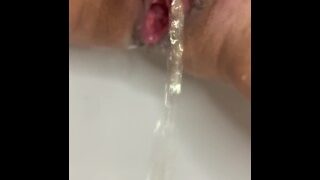 Amateur Milf Shows Her Pussy And Pisses