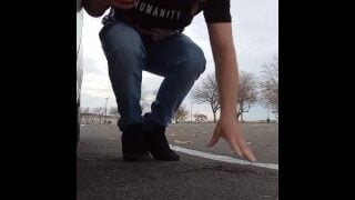 Back in California. Locked my keys in my car. Pissed my pants waiting for a ride.